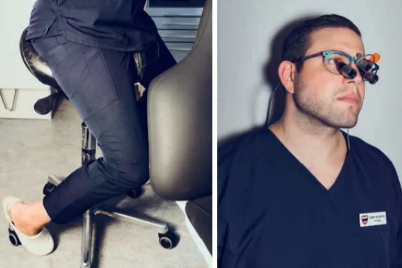 Lupbriller og ergonomiske stole